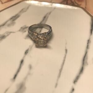 Citrine gem stone ring Sterling silver 5/5